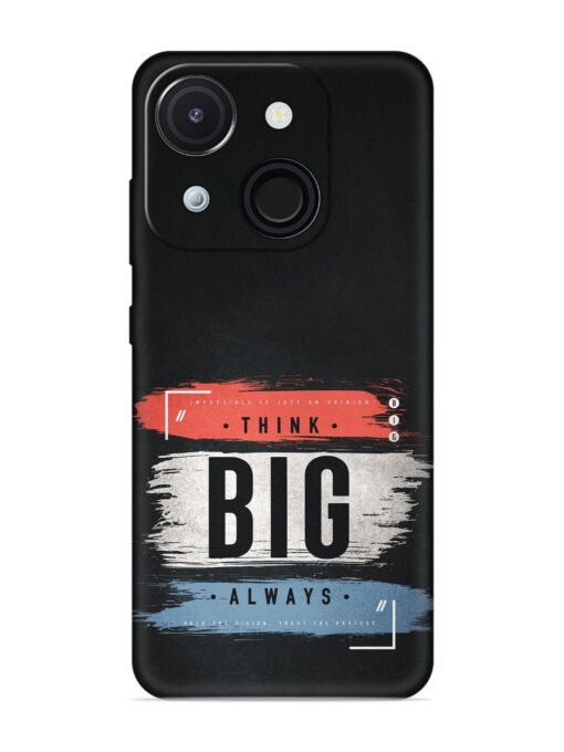 Think Big Always Embossed Soft Silicone Case for Itel A50C Zapvi