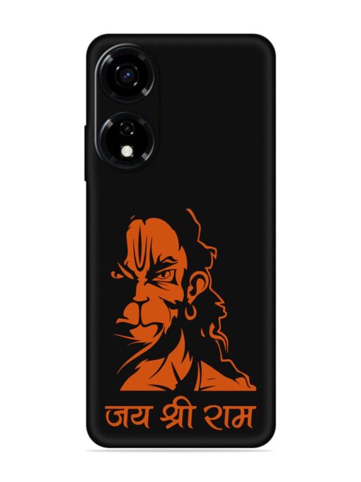 Angry Hanuman Embossed Soft Silicone Case for Itel Color Pro (5G) Zapvi