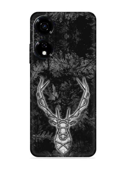 Ancient Deer Embossed Soft Silicone Case for Itel Color Pro (5G) Zapvi