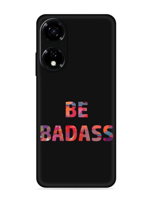 Be Badass Embossed Soft Silicone Case for Itel Color Pro (5G)