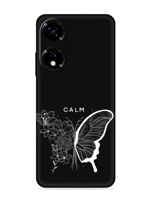 Calm Embossed Soft Silicone Case for Itel Color Pro (5G) Zapvi