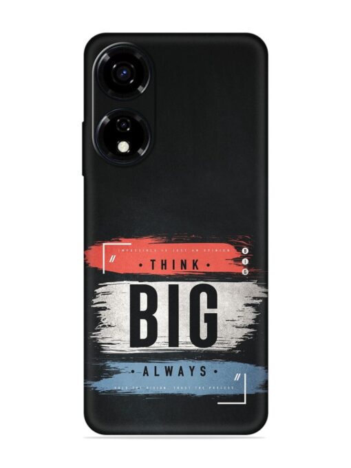 Think Big Always Embossed Soft Silicone Case for Itel Color Pro (5G)