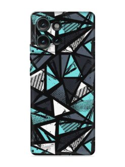 Abstract Seamless Embossed Soft Silicone Case for Motorola Moto Edge 50 (5G)