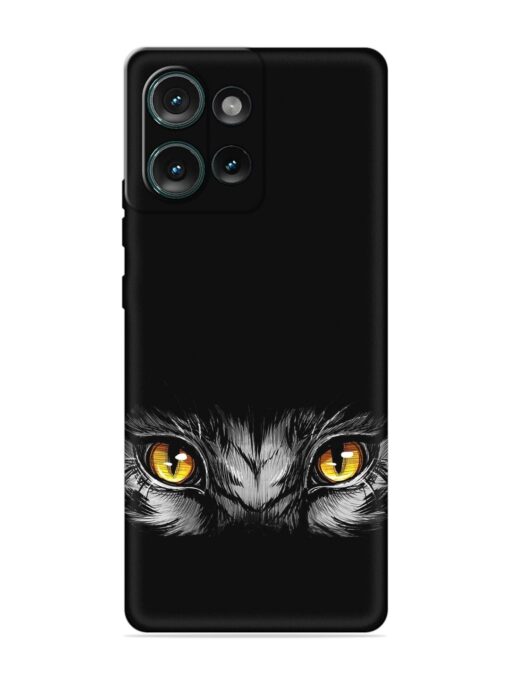 Scary Eye Embossed Soft Silicone Case for Motorola Moto Edge 50 (5G) Zapvi