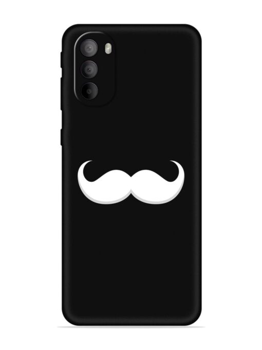 Mustache Vector Embossed Soft Silicone Case for Motorola Moto G31 Zapvi