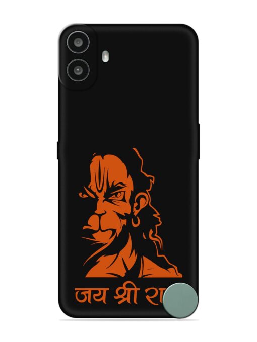 Angry Hanuman Embossed Soft Silicone Case for Nothing CMF Phone 1