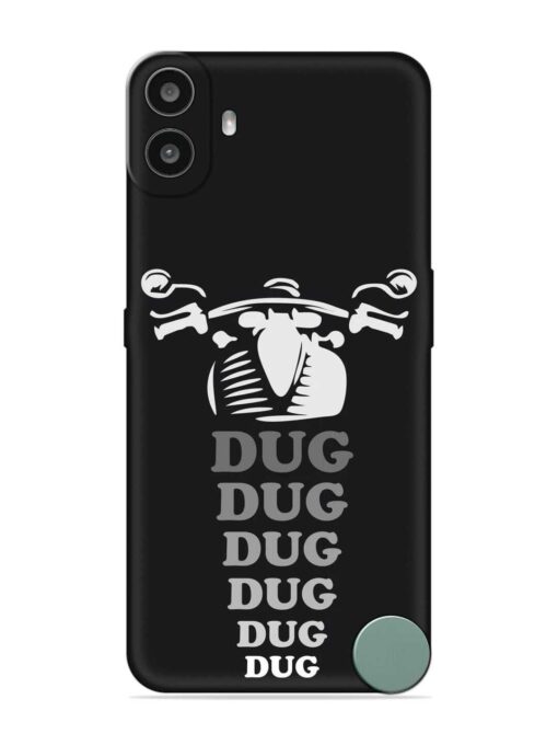 Dug Dug Dug Embossed Soft Silicone Case for Nothing CMF Phone 1