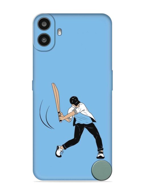 Cricket Gully Boy Embossed Soft Silicone Case for Nothing CMF Phone 1