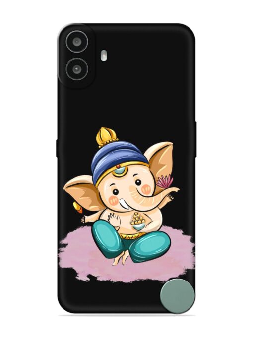 Bal Ganesh Vector Art Embossed Soft Silicone Case for Nothing CMF Phone 1 Zapvi