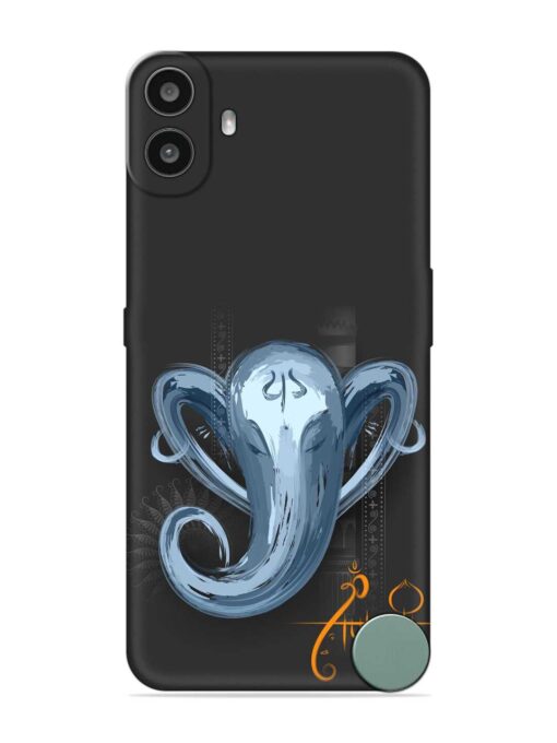 Illustration Lord Ganpati Embossed Soft Silicone Case for Nothing CMF Phone 1