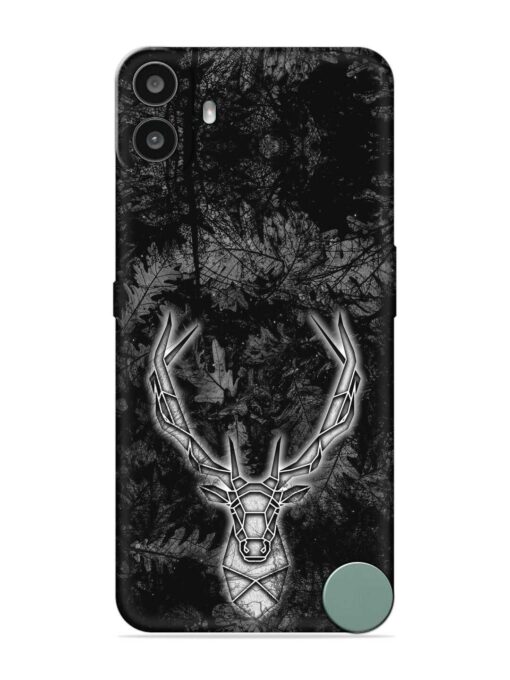 Ancient Deer Embossed Soft Silicone Case for Nothing CMF Phone 1