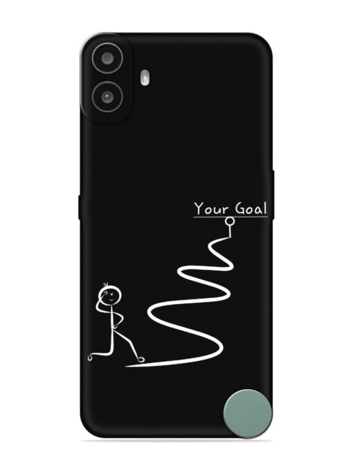 Your Goal Embossed Soft Silicone Case for Nothing CMF Phone 1 Zapvi