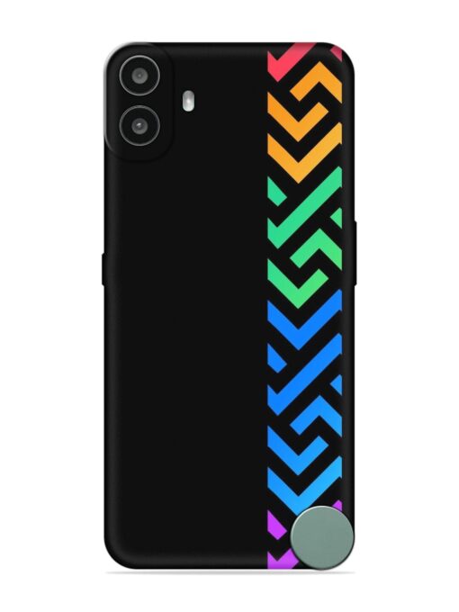 Colorshape Stripes Embossed Soft Silicone Case for Nothing CMF Phone 1