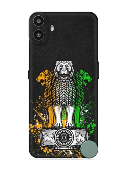 Pillars Of Ashoka Embossed Soft Silicone Case for Nothing CMF Phone 1