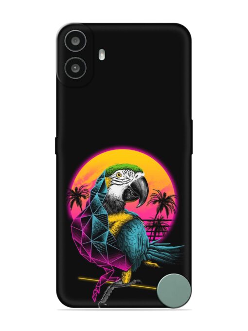 Rad Parrot Embossed Soft Silicone Case for Nothing CMF Phone 1