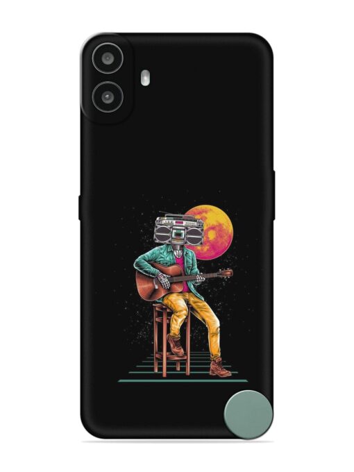 Minimalist Music Embossed Soft Silicone Case for Nothing CMF Phone 1