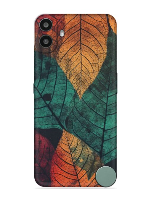 Leaves Artwork Embossed Soft Silicone Case for Nothing CMF Phone 1