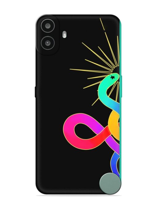 Art Geometric Abstraction Embossed Soft Silicone Case for Nothing CMF Phone 1