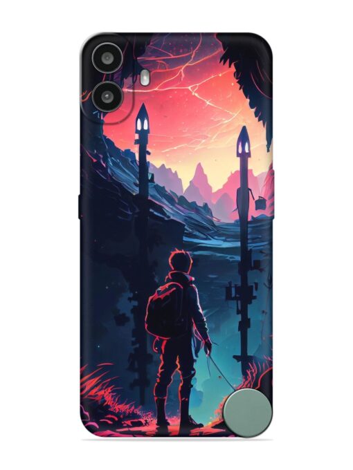 Cgs Artwork Embossed Soft Silicone Case for Nothing CMF Phone 1