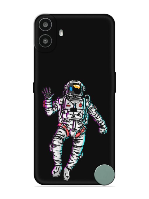 Spaceman Embossed Soft Silicone Case for Nothing CMF Phone 1 Zapvi