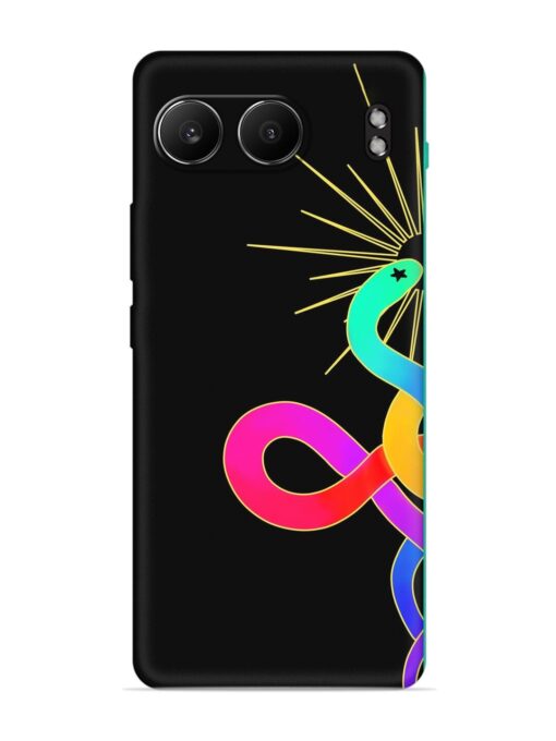 Art Geometric Abstraction Embossed Soft Silicone Case for Oneplus Nord 4 (5G)