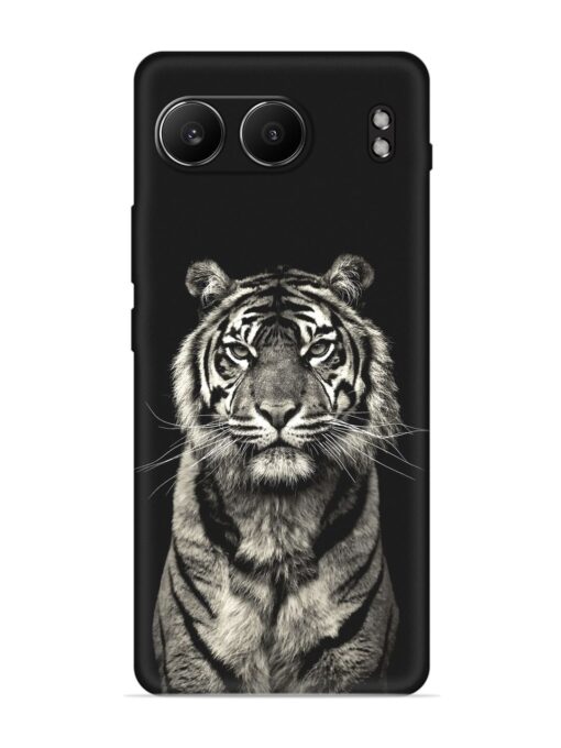 Tiger Art Embossed Soft Silicone Case for Oneplus Nord 4 (5G)