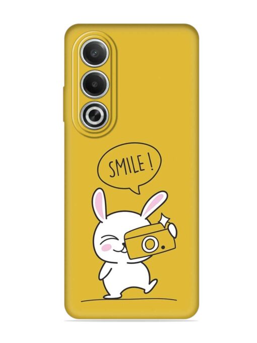 Hey Smile Please Embossed Soft Silicone Case for Oppo K12X (5G)