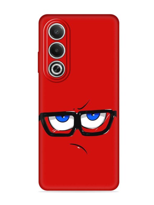 Rad Angry Face Embossed Soft Silicone Case for Oppo K12X (5G) Zapvi