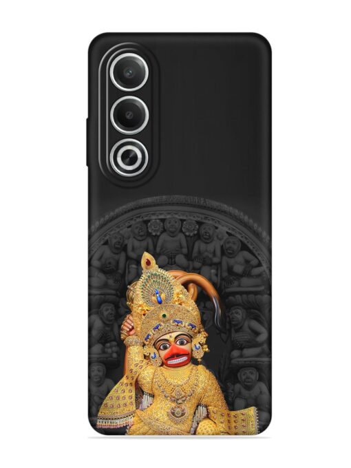 Indian Gold Hanuman Embossed Soft Silicone Case for Oppo K12X (5G)