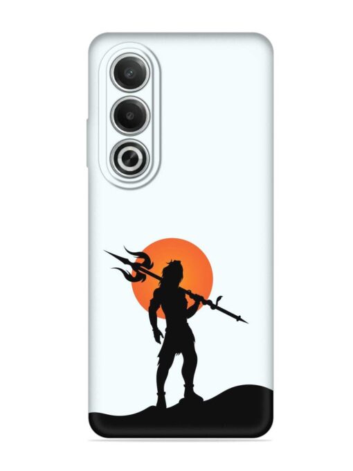 Lord Mahadev Trendy Embossed Soft Silicone Case for Oppo K12X (5G)