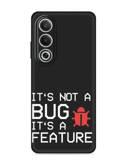 Not Bug Feature Embossed Soft Silicone Case for Oppo K12X (5G)