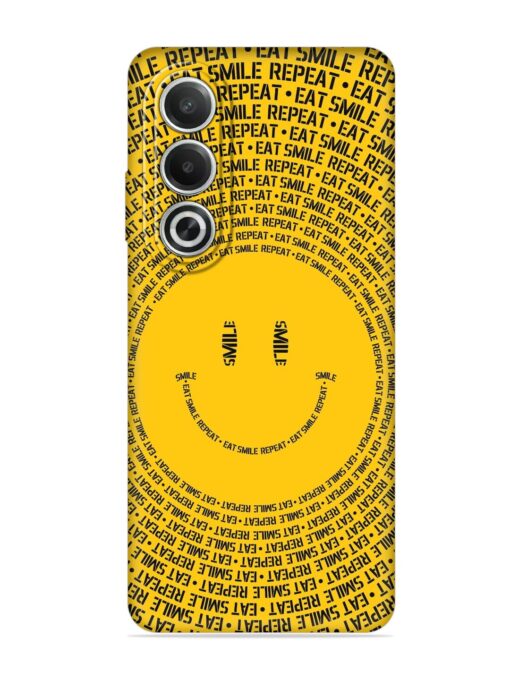 Smiley Embossed Soft Silicone Case for Oppo K12X (5G)