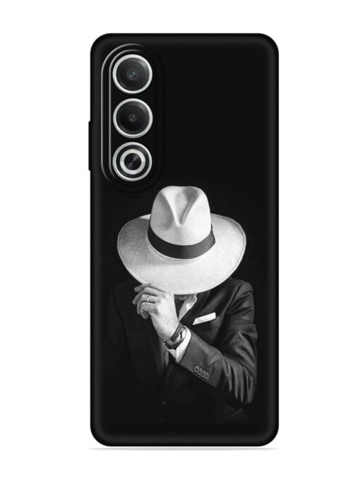 Men Under Hat Embossed Soft Silicone Case for Oppo K12X (5G)