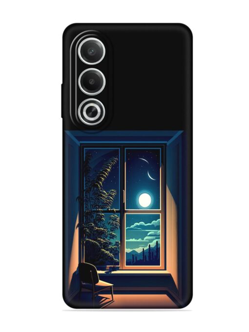 Night View At Window Embossed Soft Silicone Case for Oppo K12X (5G)