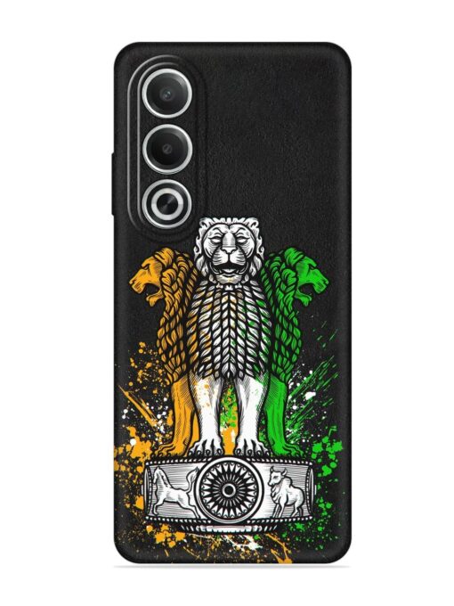 Pillars Of Ashoka Embossed Soft Silicone Case for Oppo K12X (5G)