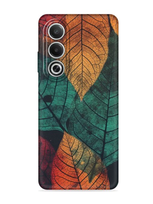 Leaves Artwork Embossed Soft Silicone Case for Oppo K12X (5G)