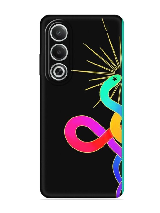 Art Geometric Abstraction Embossed Soft Silicone Case for Oppo K12X (5G) Zapvi