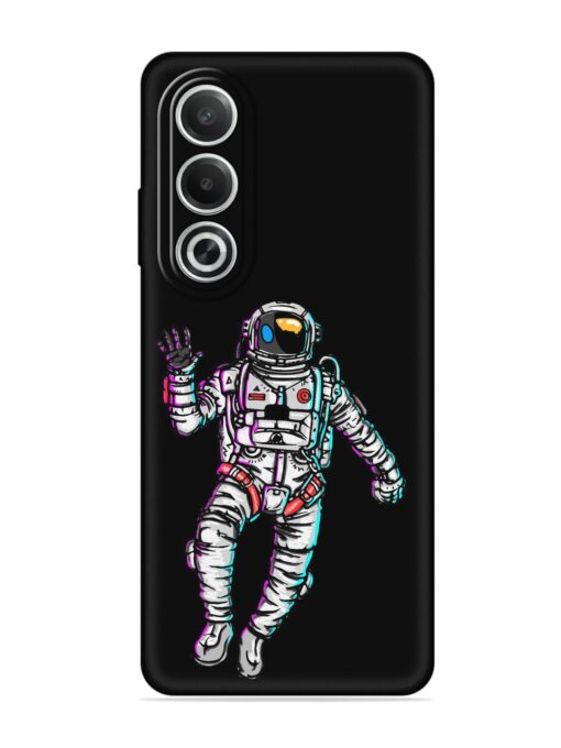 Spaceman Embossed Soft Silicone Case for Oppo K12X (5G)