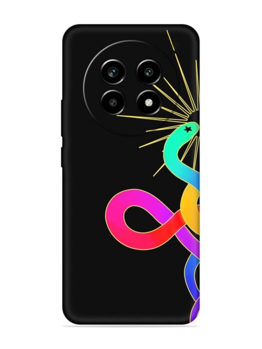 Art Geometric Abstraction Embossed Soft Silicone Case for Realme 13 Pro (5G)