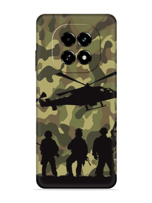 Army Heros Embossed Soft Silicone Case for Realme C63 (5G)