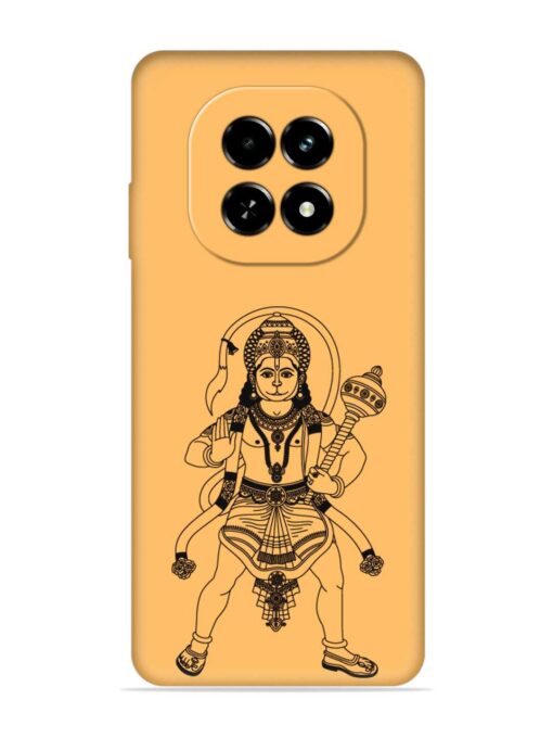 Indian God Hanuman Embossed Soft Silicone Case for Realme C63 (5G)