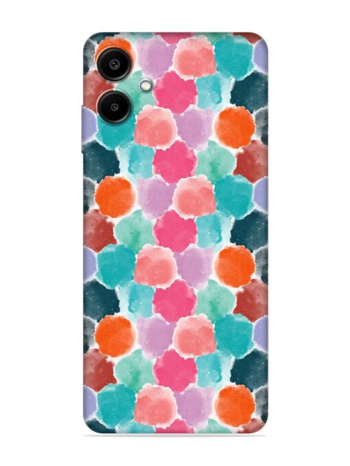 Colorful Seamless Pattern Embossed Soft Silicone Case for Samsung Galaxy A06 Zapvi