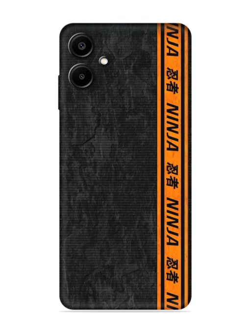 Ninja Srtips Embossed Soft Silicone Case for Samsung Galaxy A06