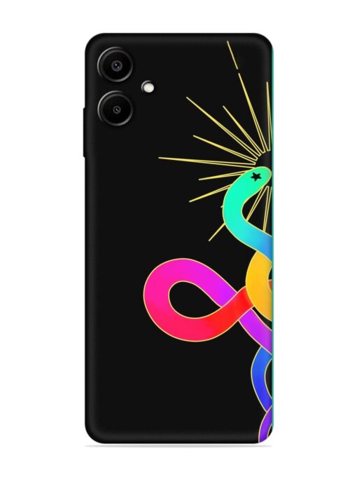 Art Geometric Abstraction Embossed Soft Silicone Case for Samsung Galaxy A06 Zapvi