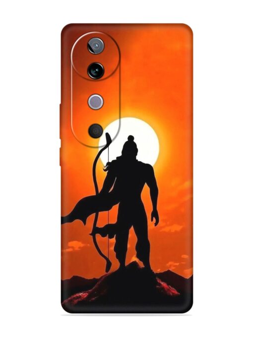 Shree Ram Embossed Soft Silicone Case for Vivo V40 (5G)