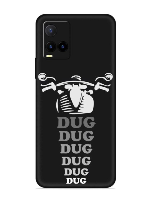 Dug Dug Dug Embossed Soft Silicone Case for Vivo Y21T Zapvi