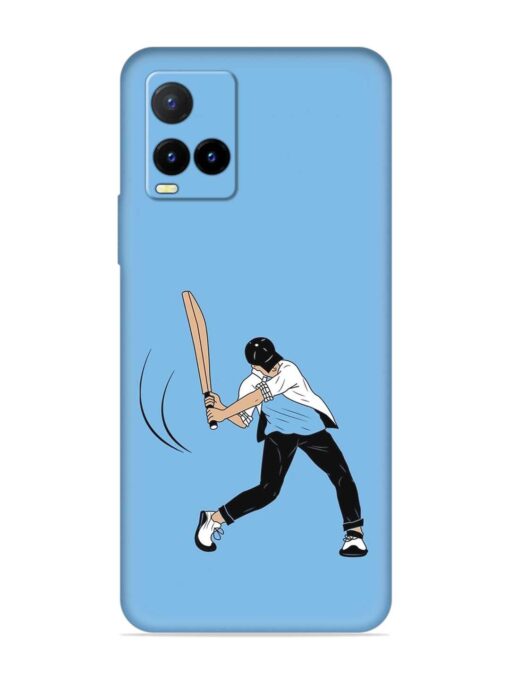 Cricket Gully Boy Embossed Soft Silicone Case for Vivo Y21T