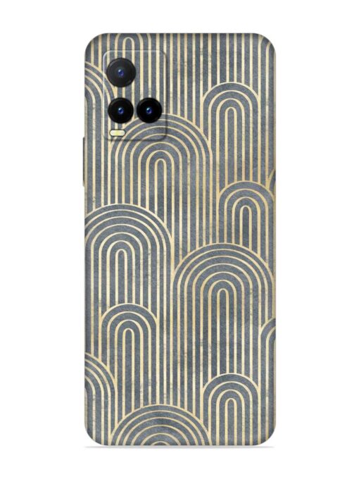 Art Deco Style Embossed Soft Silicone Case for Vivo Y21T Zapvi