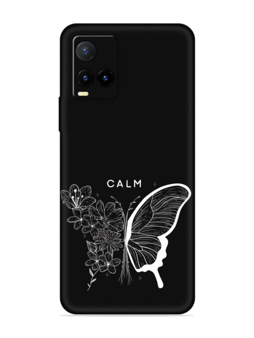 Calm Embossed Soft Silicone Case for Vivo Y21T