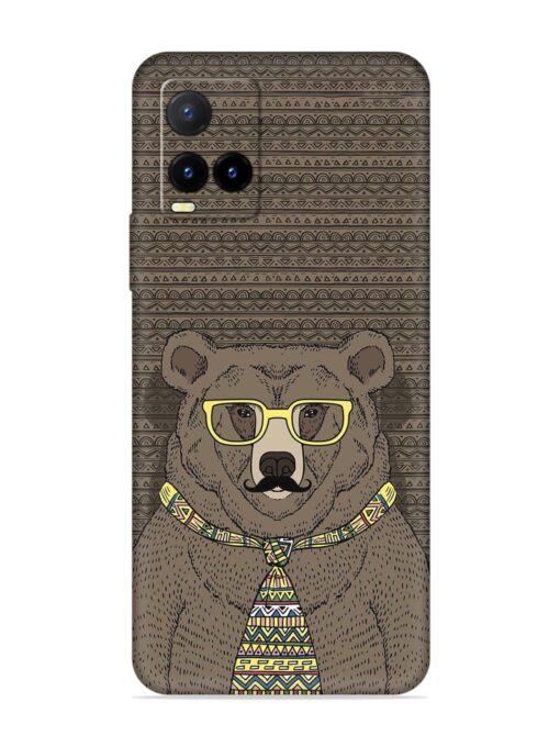 Grizzly Bear Embossed Soft Silicone Case for Vivo Y21T